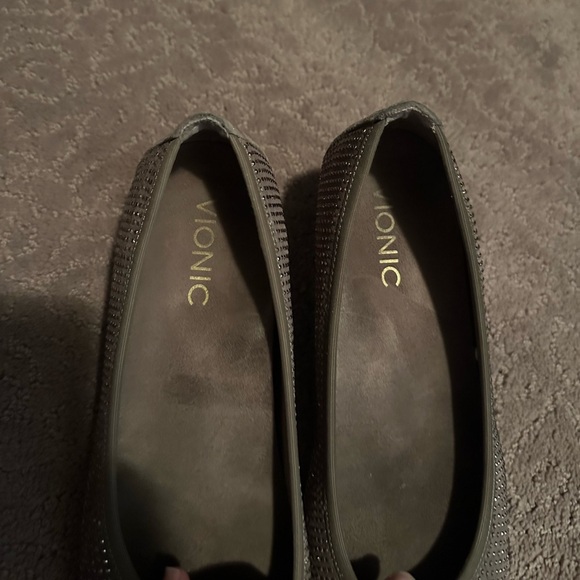 Vionic Sparkle Willow Ballet Flats Taupe - Picture 2 of 4